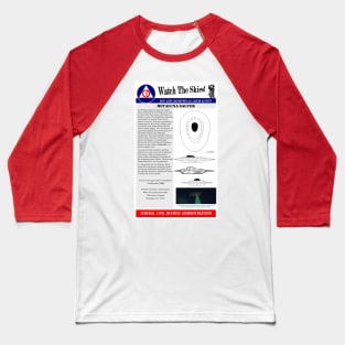 Civil Defense Poster - This Island Earth Baseball T-Shirt